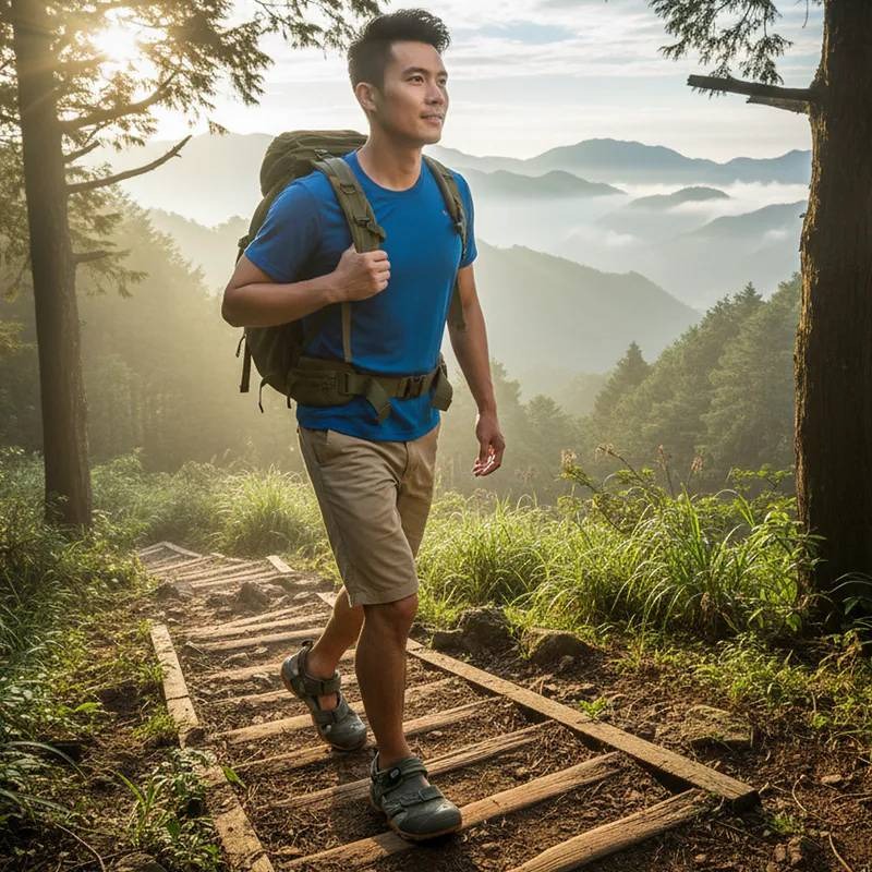 GP涼鞋 戶外越野護趾鞋 男護趾涼鞋 耐磨底 包頭涼鞋 休閒涼鞋 透氣涼拖鞋 磁扣涼鞋 溯溪鞋 G5742M-細節圖7