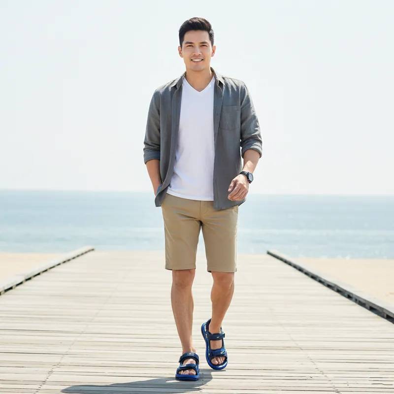 G.P男涼鞋 後跟可拆 防水涼鞋 男女情侶涼鞋 涼拖鞋 防滑止滑 夏日玩水 防水涼鞋 排水涼鞋 磁扣 溯溪 G6392M-細節圖8