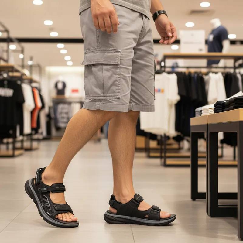 G.P男涼鞋 後跟可拆 防水涼鞋 男女情侶涼鞋 涼拖鞋 防滑止滑 夏日玩水 防水涼鞋 排水涼鞋 磁扣 溯溪 G5788M-細節圖9