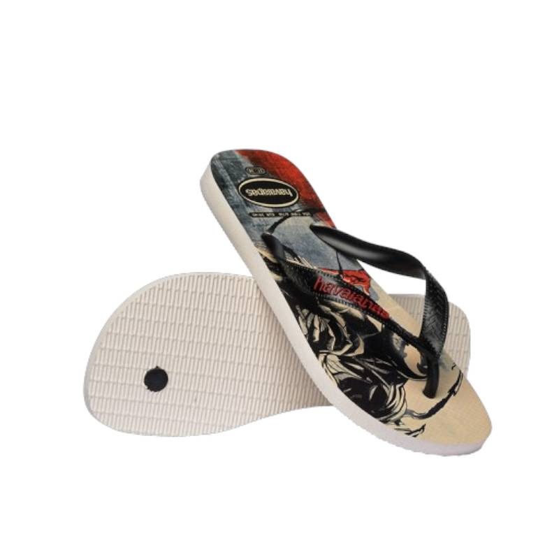 havaianas哈瓦仕夾腳拖 漫威 男拖鞋 海灘拖鞋 人字拖 防滑拖鞋 蜘蛛人 猛毒 4147012-9446M-細節圖4