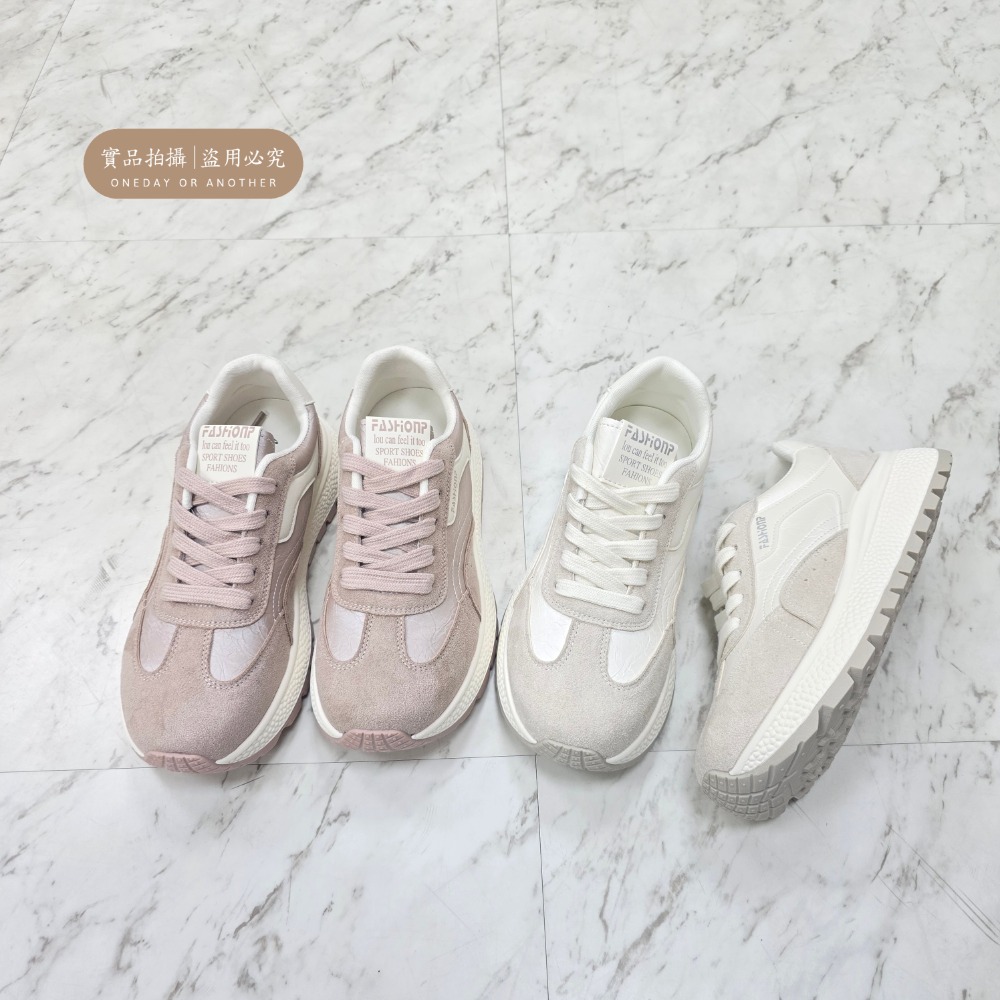 經典小香風 修腳顯瘦 厚底老爹鞋 阿甘鞋 慢跑鞋 厚底鞋 ins 老爹鞋 小紅書 小白鞋 韓版休閒鞋 H2522-細節圖9