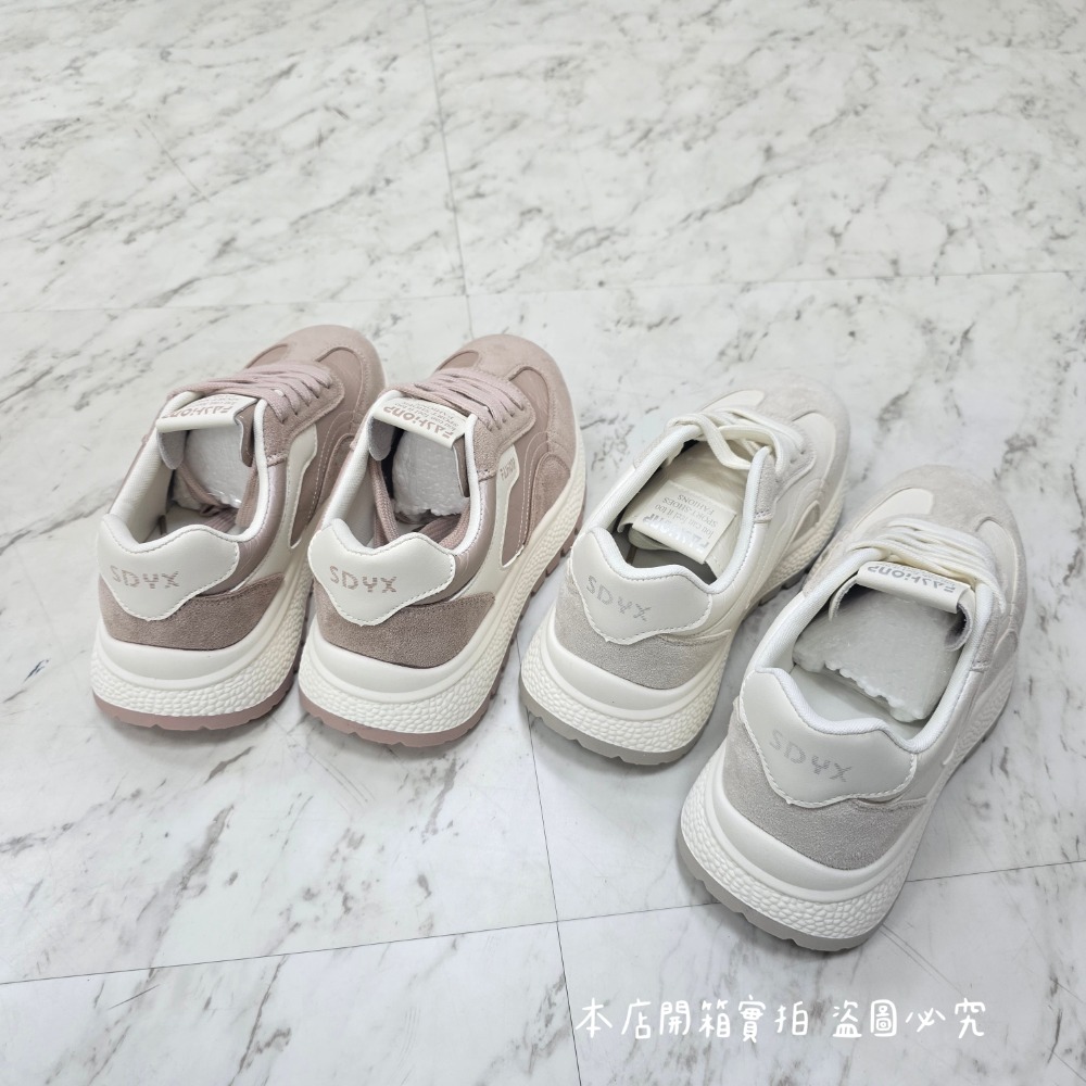 經典小香風 修腳顯瘦 厚底老爹鞋 阿甘鞋 慢跑鞋 厚底鞋 ins 老爹鞋 小紅書 小白鞋 韓版休閒鞋 H2522-細節圖10