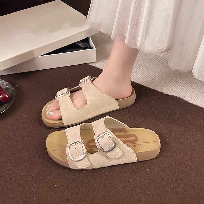 雙帶厚底足弓舒壓拖鞋 可調式拖鞋 防滑 軟底 休閒拖鞋 輕量鞋 雙帶拖鞋 防滑拖鞋 戶外拖鞋 8388-2-細節圖3