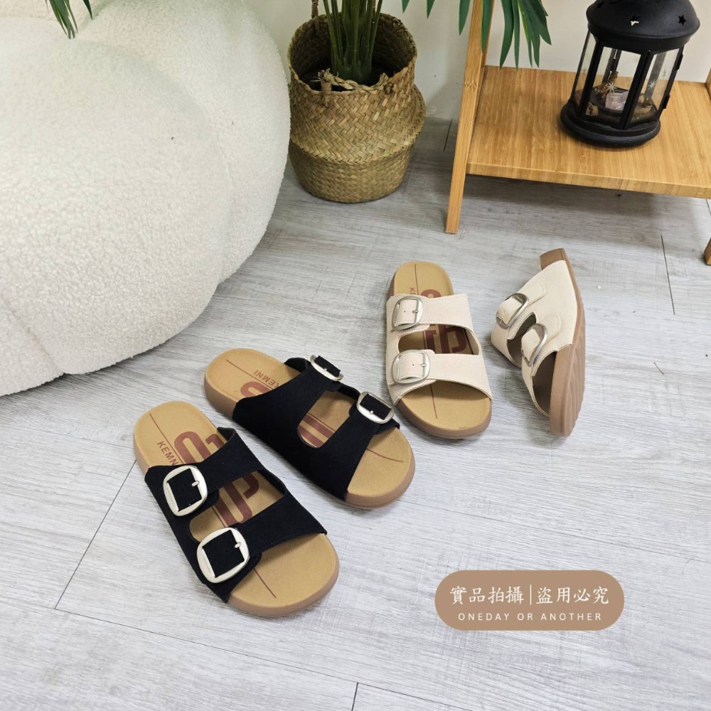 雙帶厚底足弓舒壓拖鞋 可調式拖鞋 防滑 軟底 休閒拖鞋 輕量鞋 雙帶拖鞋 防滑拖鞋 戶外拖鞋 8388-2-細節圖5