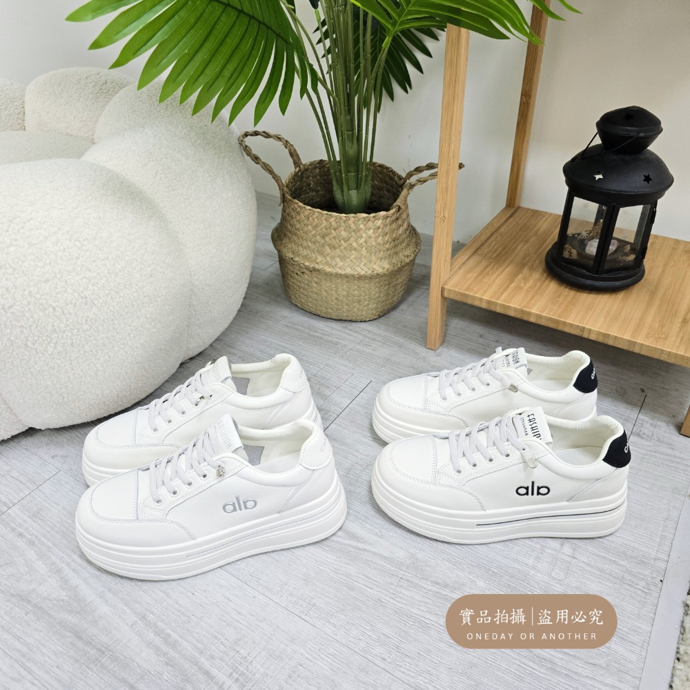 防潑水大牌感免綁帶厚底小白鞋 軟皮革 超柔軟超好穿 舒適透氣 軟皮小白鞋 休閒鞋 平底鞋 白布鞋 懶人鞋 8839-細節圖8