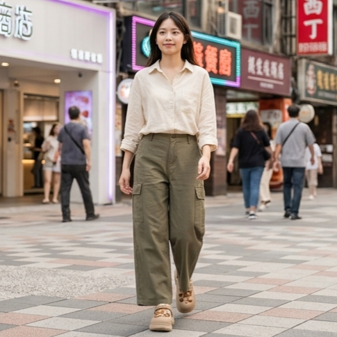 可愛 小熊 洞洞鞋 女 夏季 外穿 踩屎感 涼拖鞋 厚底 增高 奶油色 軟底 防滑 沙灘鞋 韓版 懶人拖 QQ8189-細節圖8