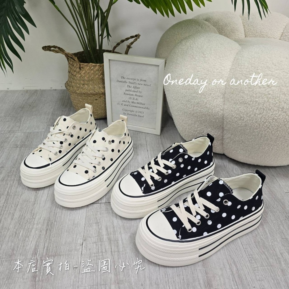 可愛厚底增高帆布鞋 休閒鞋 帆布鞋 厚底帆布鞋 厚底休閒鞋 小白鞋 布鞋 增高帆布鞋 平底鞋 懶人鞋 白布鞋 2680-細節圖9