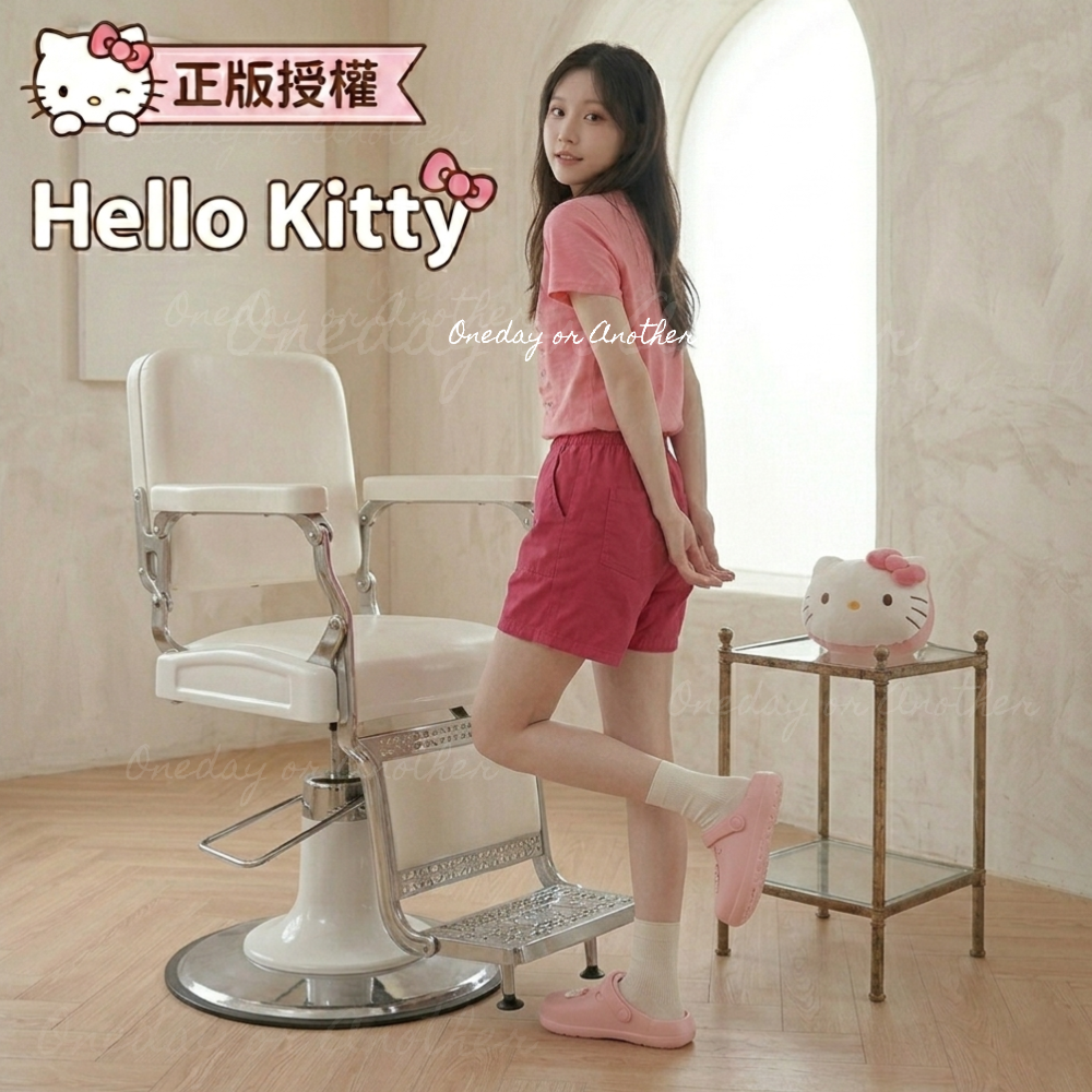三麗鷗 凱蒂貓  Hello Kitty 勃肯 洞洞鞋 厚底 拖鞋 穆勒鞋 kitty包頭鞋 懶人鞋 防水拖825860-細節圖5