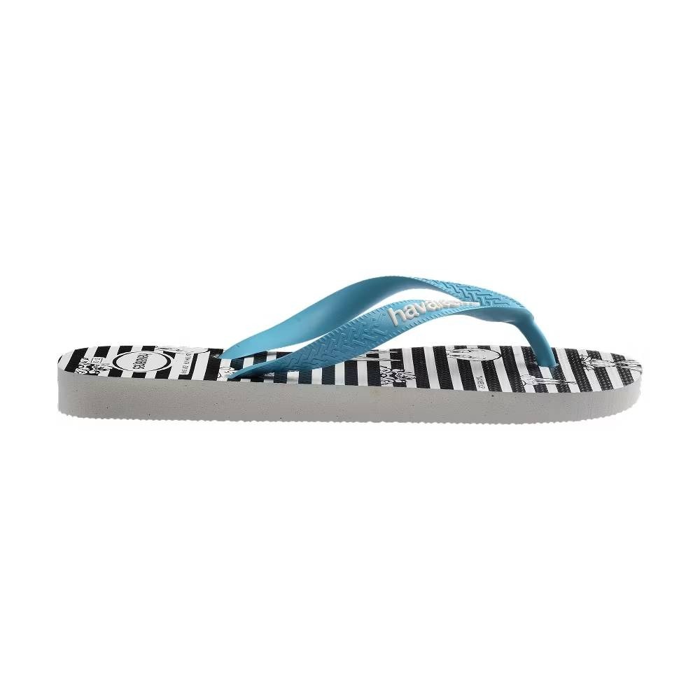 Havaianas哈瓦仕 拖鞋 男女鞋 兔巴哥 華納兄弟 卡通 條紋藍 Top Warner 4150236-0093U-細節圖4
