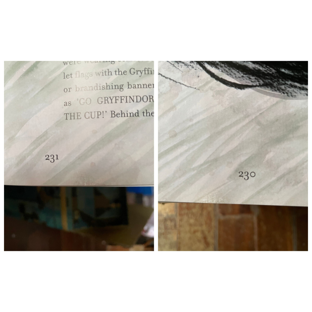 [美國版/不拆售/書側開始明顯泛黃] 哈利波特 illustrated edition 全彩版 1~3-細節圖6