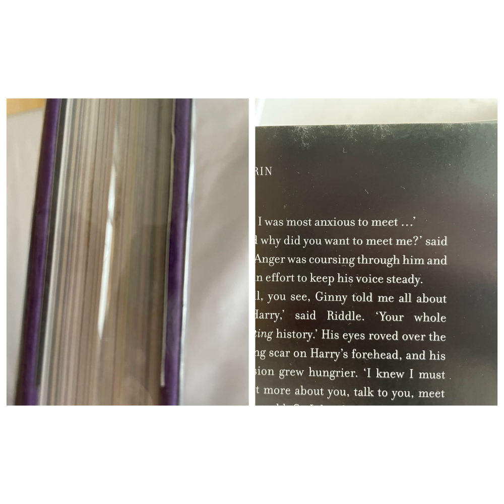 [美國版/不拆售/書側開始明顯泛黃] 哈利波特 illustrated edition 全彩版 1~3-細節圖8