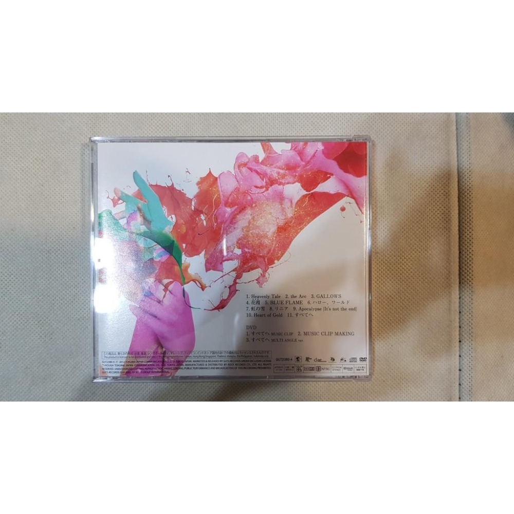 [二手/不拆售/台壓+日版/CD+DVD/單CD] Alice Nine 愛麗絲九號 A9 ＂9＂-細節圖4