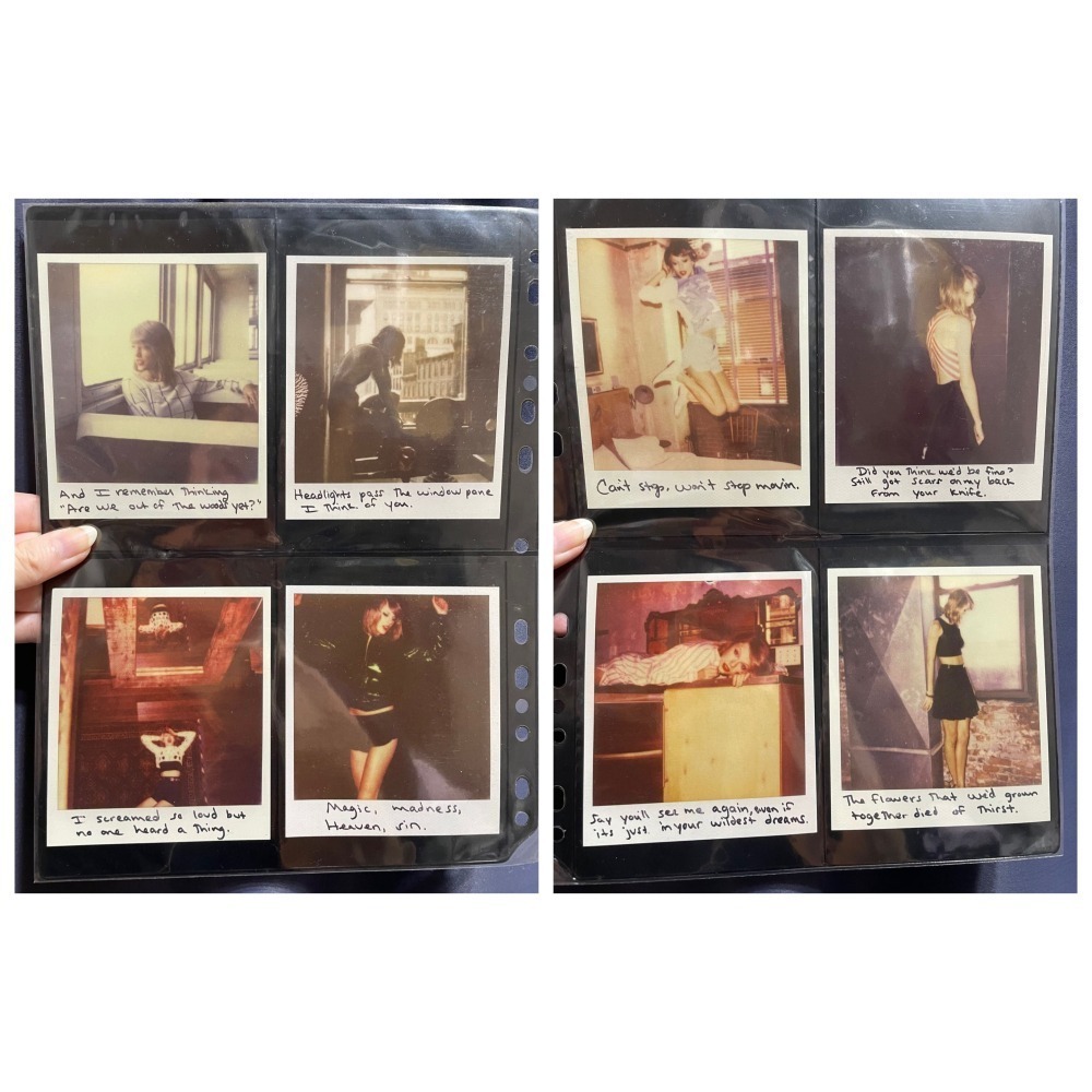 [保留中/自有珍藏] 泰勒絲 Taylor Swift 1989 拍立得 完整套組-細節圖2