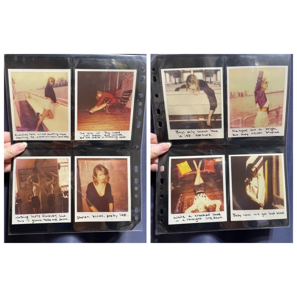 [保留中/自有珍藏] 泰勒絲 Taylor Swift 1989 拍立得 完整套組-細節圖3