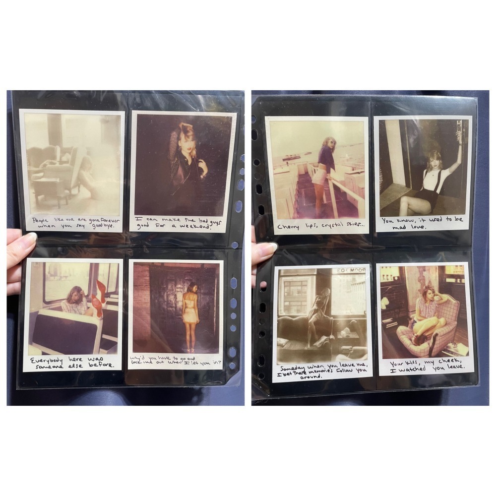 [保留中/自有珍藏] 泰勒絲 Taylor Swift 1989 拍立得 完整套組-細節圖4