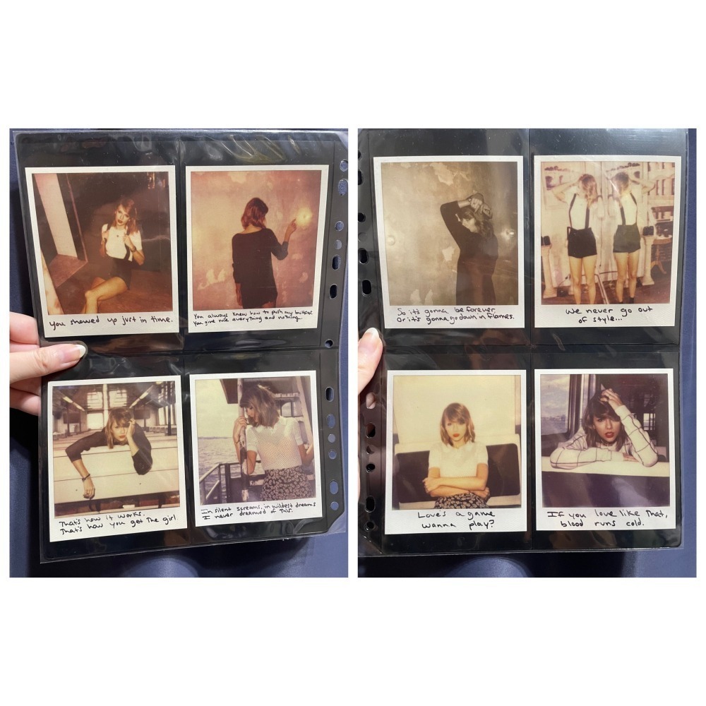 [保留中/自有珍藏] 泰勒絲 Taylor Swift 1989 拍立得 完整套組-細節圖6