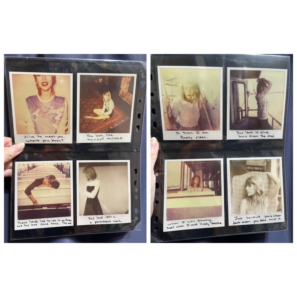 [保留中/自有珍藏] 泰勒絲 Taylor Swift 1989 拍立得 完整套組-細節圖7