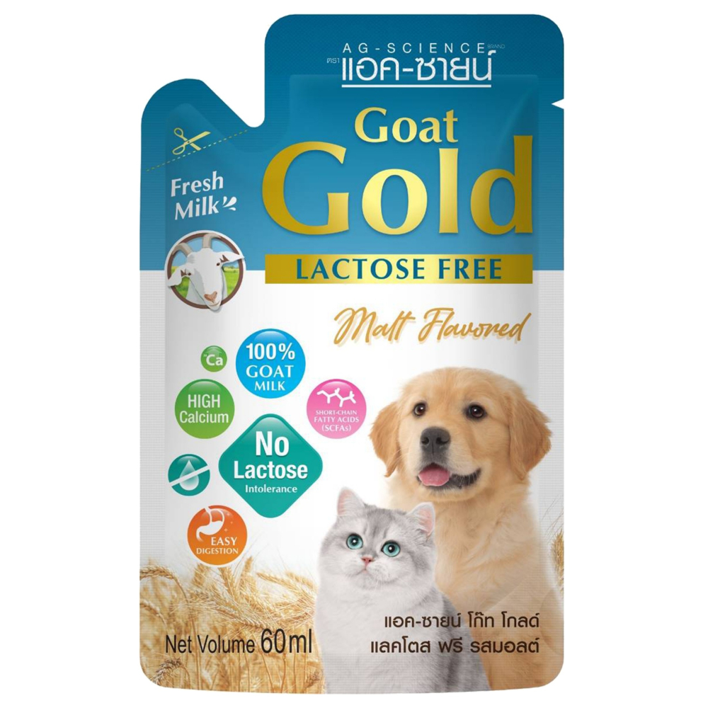 【AG Gold 】貓犬用/幼貓犬用新鮮滅菌山羊奶 無乳糖 單包入-細節圖5