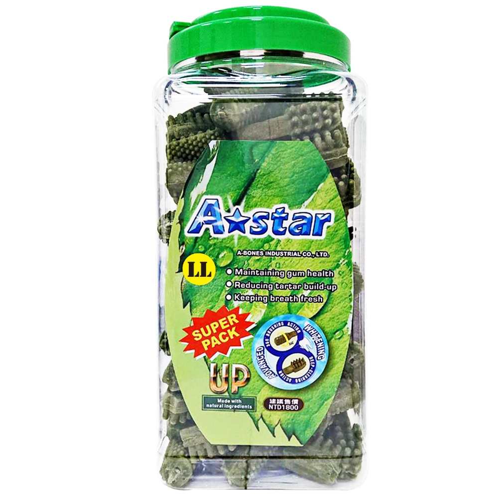 【A★star】Astar 多效雙頭潔牙骨 超大桶裝 1900g 潔牙骨 牙刷造型-細節圖5