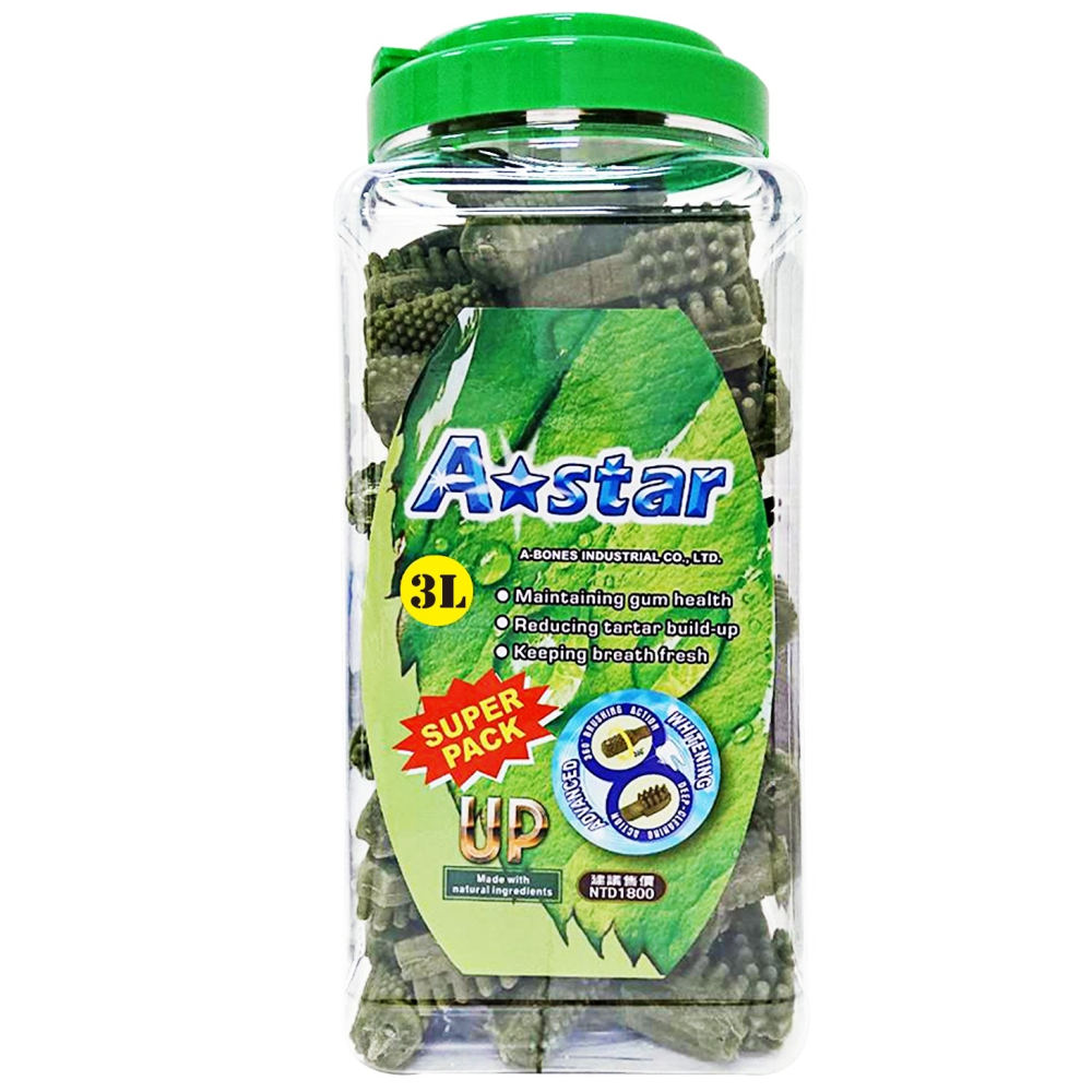 【A★star】Astar 多效雙頭潔牙骨 超大桶裝 1900g 潔牙骨 牙刷造型-細節圖6