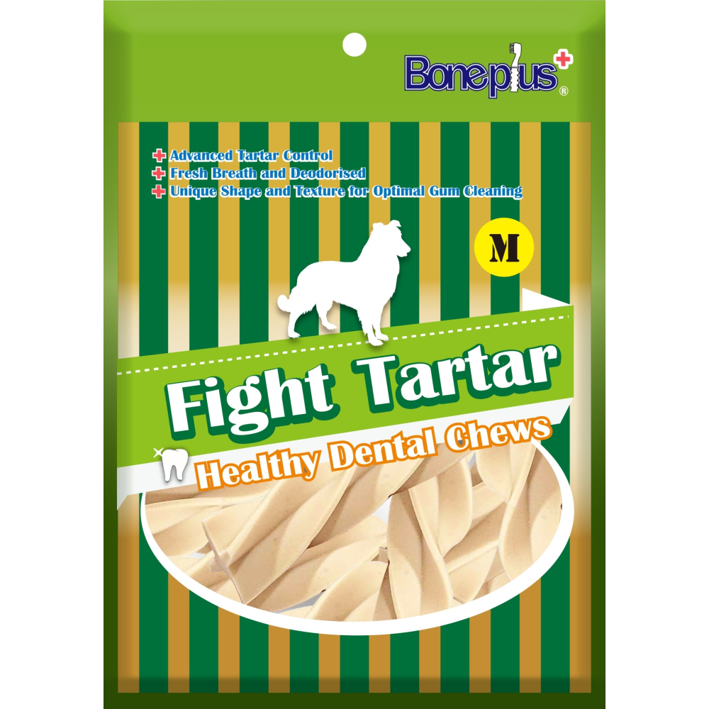 Boneplus 袋裝潔牙骨 100g 超效動能雙頭 螺旋六星 起司雙頭 起司螺旋  潔牙骨 BP-細節圖6