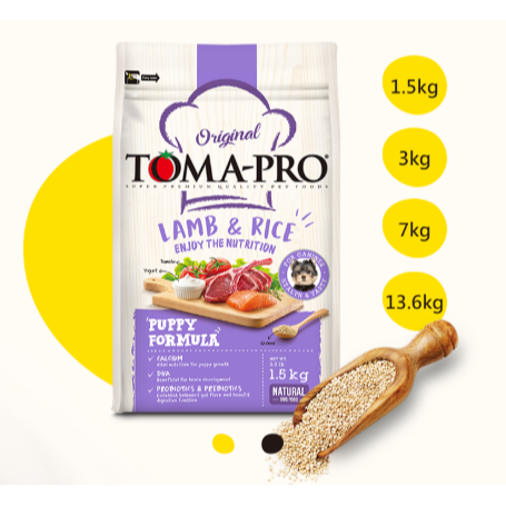 【TOMA-PRO 優格】新優格 五代新優格 狗飼料 成幼犬/成犬 1.5公斤 3公斤 羊肉 雞肉 鮭魚-細節圖2