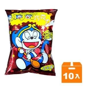 大同國際 小叮叮巧克力玉米酥 箱購 10入 巧克力 玉米濃湯 螃蟹 全家餐 玉米酥 餅乾 零食 大同-細節圖2