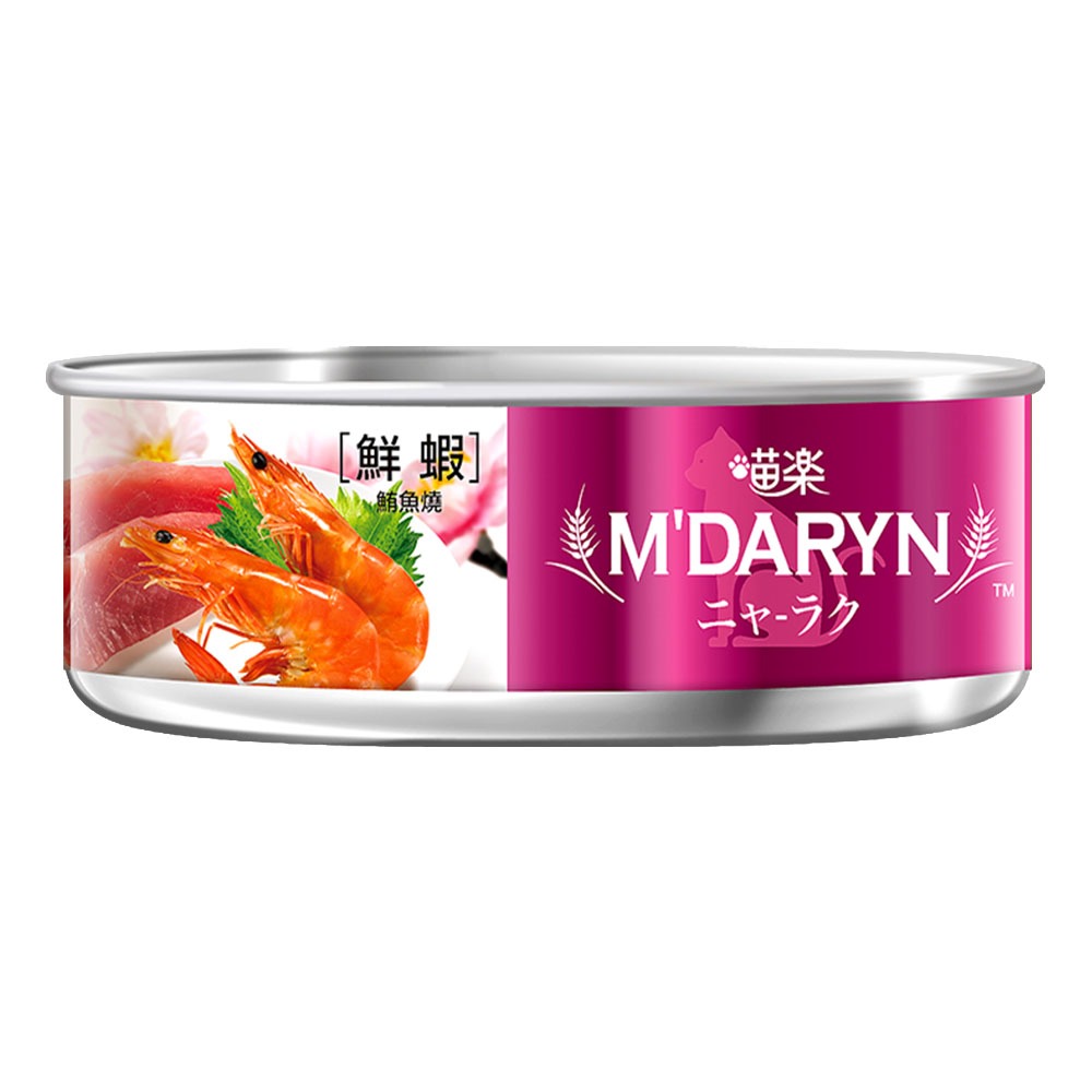 【喵爺】 M＇DARYN 喵樂 鮪魚燒系列/80g 貓罐頭 貓副食罐 寵物罐頭 鮪魚罐頭 貓咪罐頭 罐頭 貓罐-規格圖5