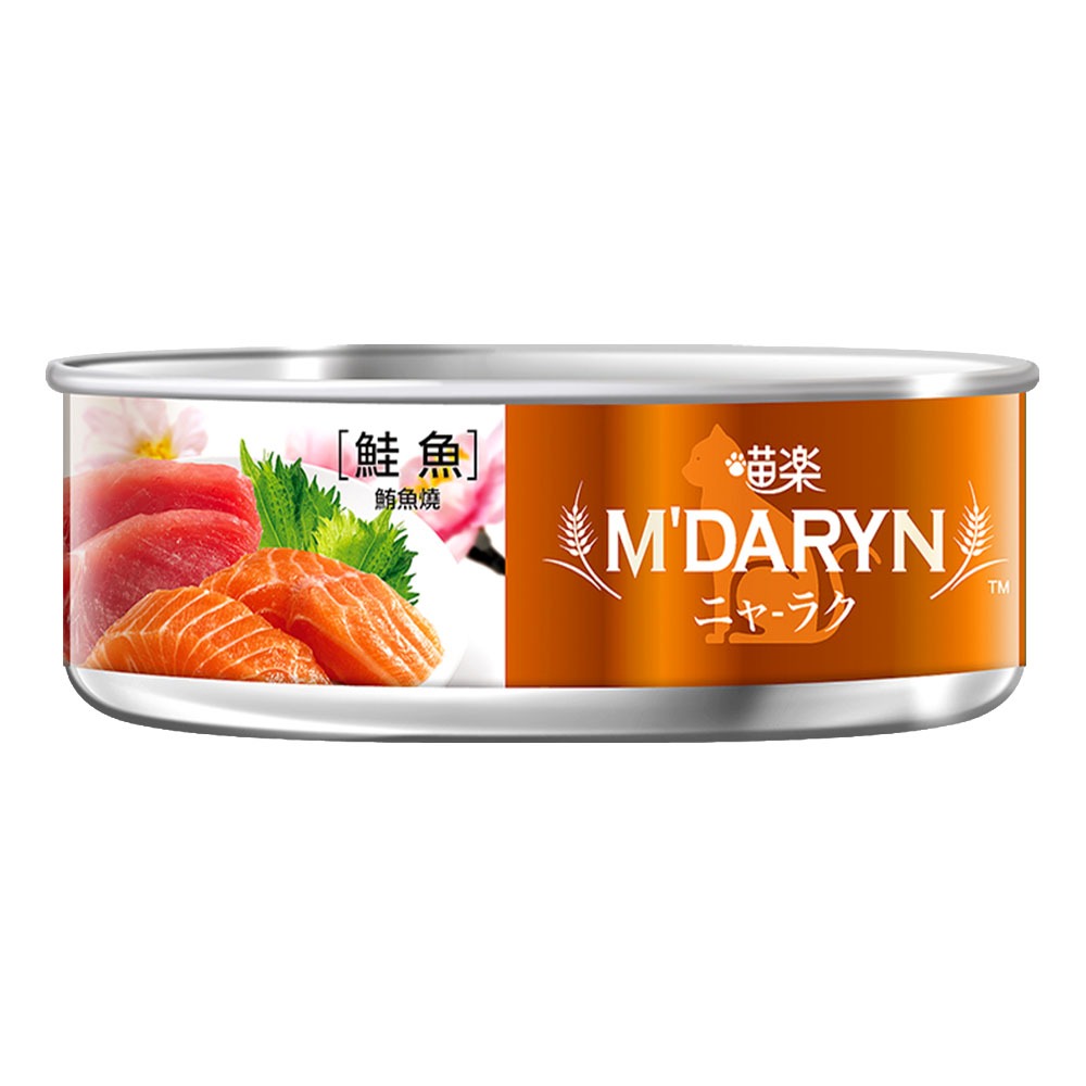 【喵爺】 M＇DARYN 喵樂 鮪魚燒系列/80g 貓罐頭 貓副食罐 寵物罐頭 鮪魚罐頭 貓咪罐頭 罐頭 貓罐-規格圖5