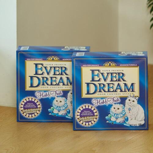 【喵爺】 EVER DREAM 韓國藍貓 (速凝結貓砂9KG) 四種香味 低粉塵 貓砂 礦砂 原礦膨潤土 快速凝結-細節圖5