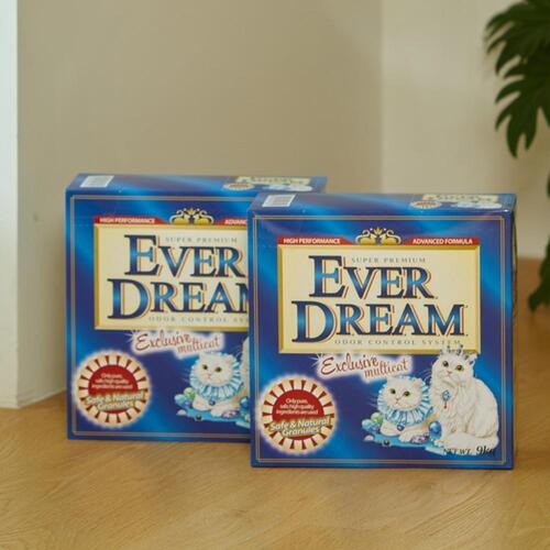 【喵爺】 EVER DREAM 韓國藍貓 (速凝結貓砂9KG) 四種香味 低粉塵 貓砂 礦砂 原礦膨潤土 快速凝結-細節圖6