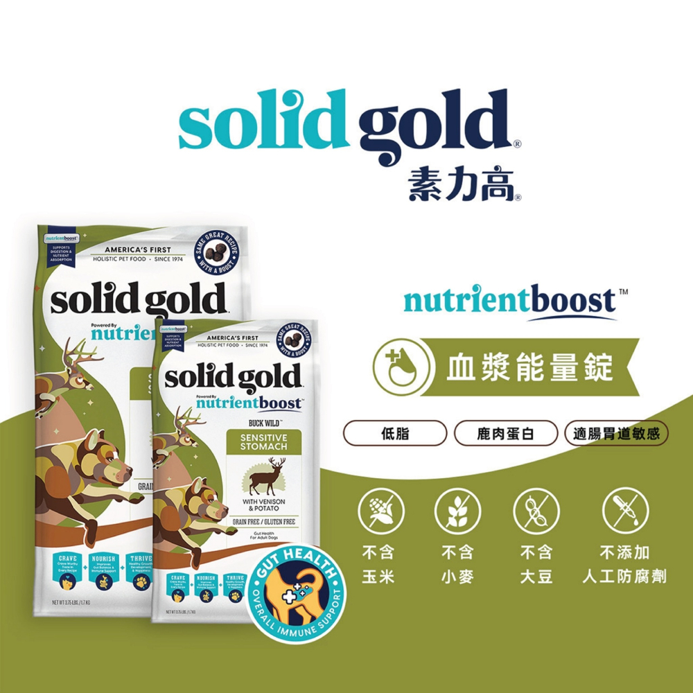 【喵爺】Solid Gold 素力高 血漿能量錠犬糧系列 寵物飼料 狗狗飼料 犬用飼料 幼犬飼料 小型犬飼料 成犬飼料-細節圖8