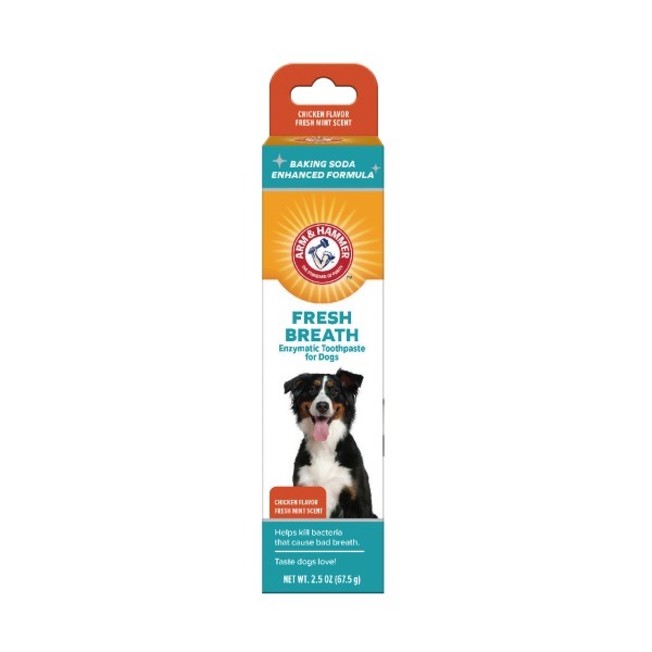 【喵爺】 鐵鎚牌 ARM&HAMMER -易齒趣 酵素牙膏 狗狗牙膏 犬用牙膏 牙膏 潔白 抗敏 狗牙膏 寵物牙膏-規格圖2