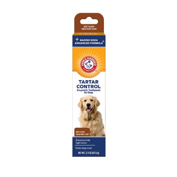 【喵爺】 鐵鎚牌 ARM&HAMMER -易齒趣 酵素牙膏 狗狗牙膏 犬用牙膏 牙膏 潔白 抗敏 狗牙膏 寵物牙膏-規格圖2