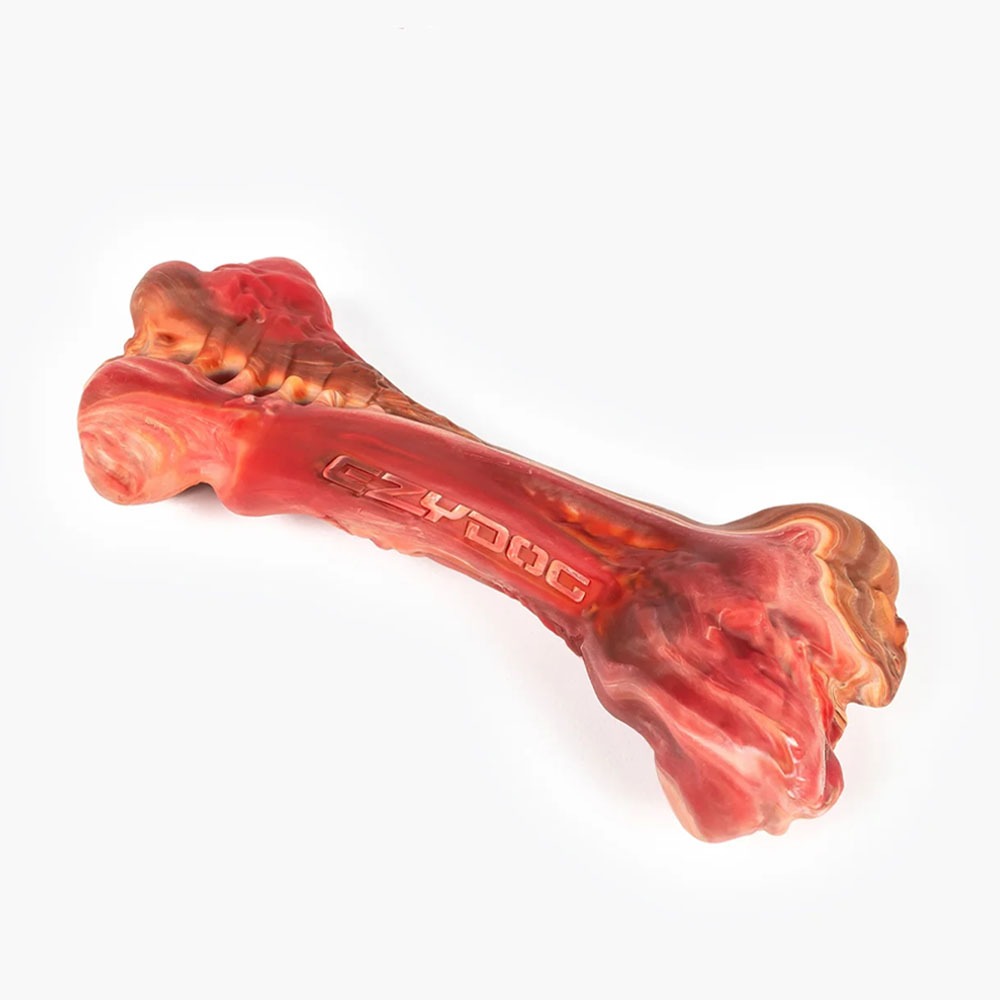 【喵爺】EZYDOG 天然橡膠牛骨(牛肉風味) S/M/L 三種尺寸 寵物玩具 狗狗玩具 犬用玩具 橡膠玩具 造型玩具-細節圖3