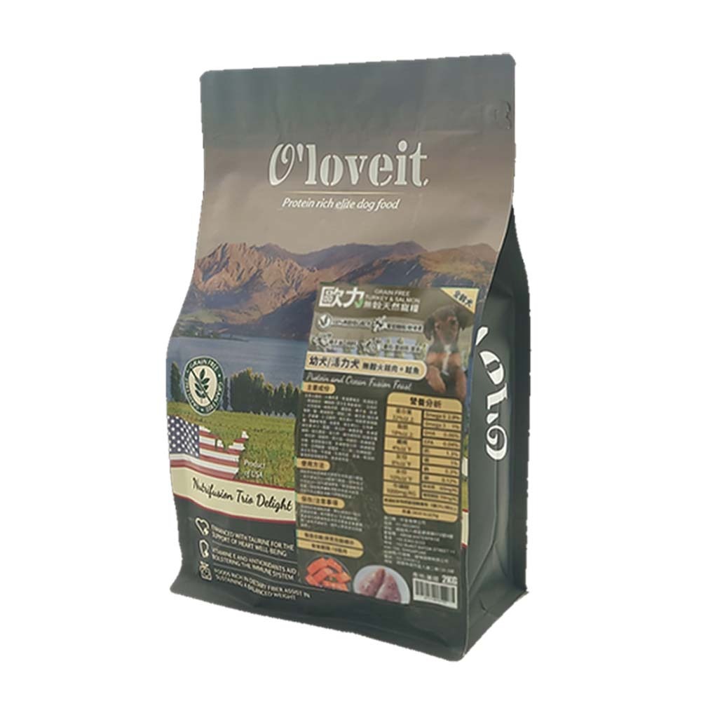 【喵爺】O＇loveit 歐力 無穀天然犬糧2KG/6KG 犬專用 寵物飼料 狗狗飼料 幼犬飼料 全齡犬飼料 低卡飼料-規格圖4