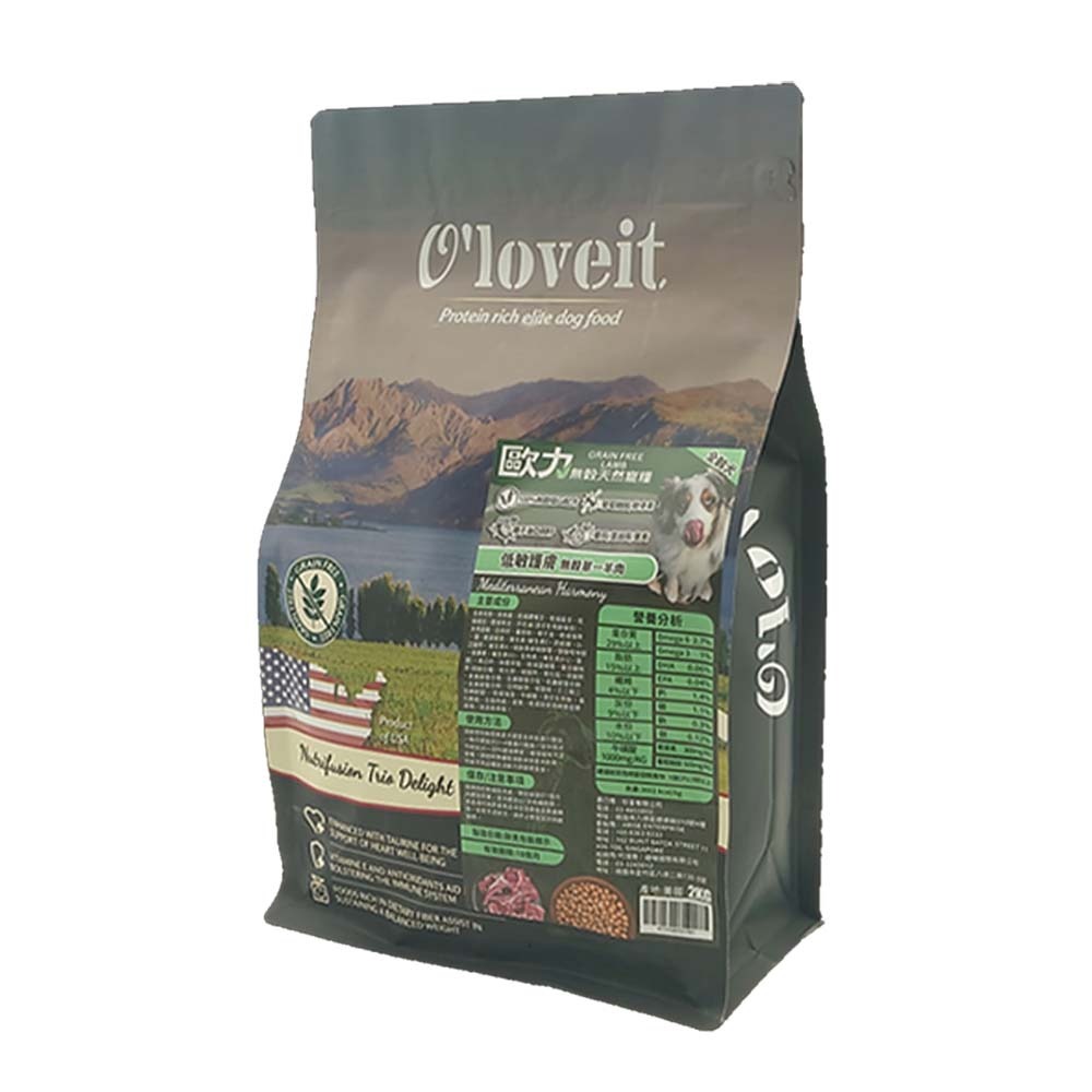【喵爺】O＇loveit 歐力 無穀天然犬糧2KG/6KG 犬專用 寵物飼料 狗狗飼料 幼犬飼料 全齡犬飼料 低卡飼料-規格圖4