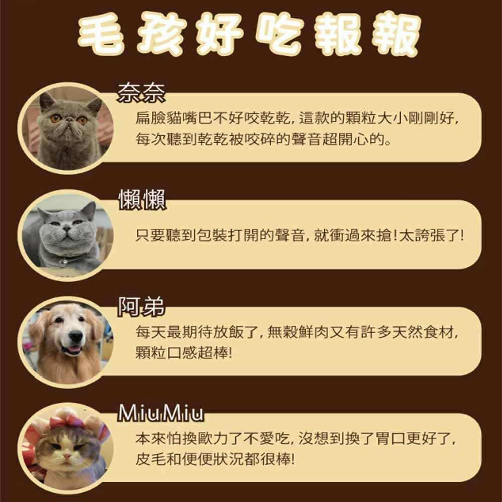 【喵爺】O＇loveit 歐力 無穀天然貓糧2KG/6KG 犬專用 寵物飼料 貓咪飼料 幼貓飼料 全齡貓飼料 低卡飼料-細節圖3