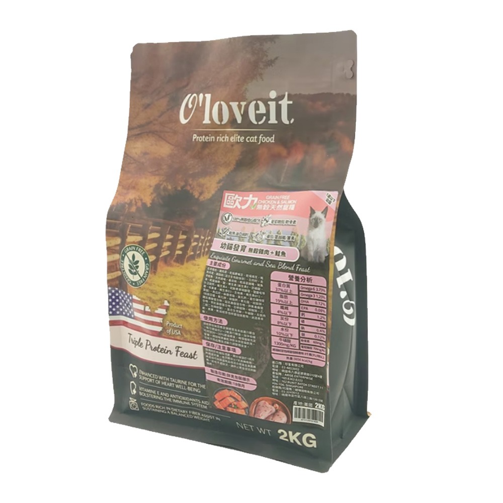 幼貓發育 (無穀雞肉+鮭魚)