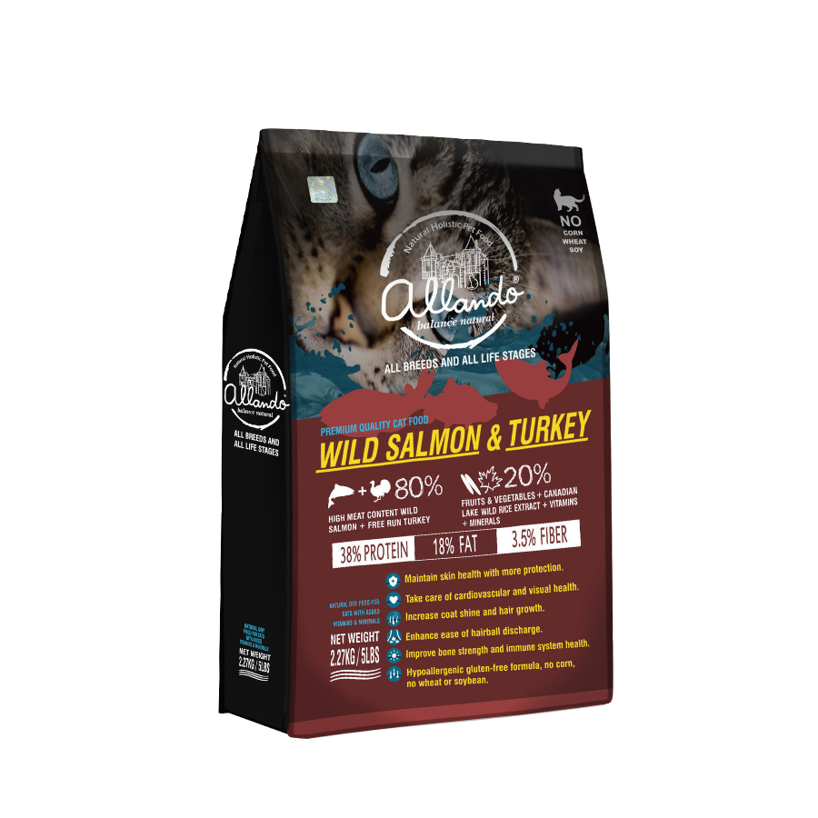 【喵爺】 Allando奧藍多 無穀貓糧系列1.2kg/2.27kg/6.8kg 貓飼料 全齡貓飼料 無穀飼料 貓咪飼料-規格圖5