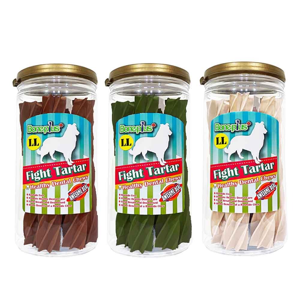 【喵爺】 BONE PLUS 超大耐咬潔牙棒/300g 寵物潔牙骨 狗狗潔牙骨 犬用潔牙骨 潔牙骨 大型犬潔牙骨-細節圖5