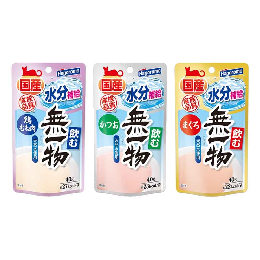 【喵爺】Hagoromo 無一物 補水鮮湯包/40g 增加水分攝取 貓咪湯包 貓湯包 貓咪鮮湯包 水分補給 鮪魚 鰹魚-細節圖2