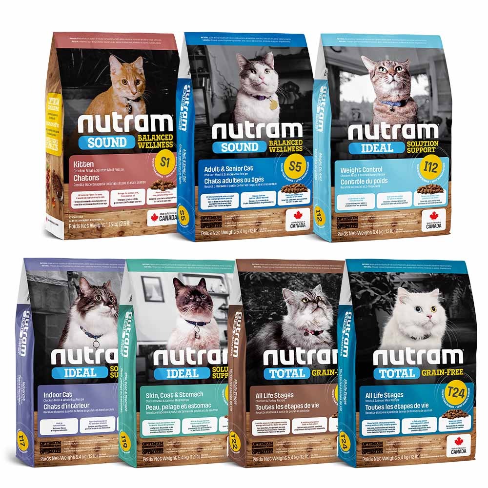 【喵爺】Nutram 紐頓 均衡/理想/無穀全系列貓糧 貓咪飼料 幼貓飼料 成貓飼料 無穀貓飼料 貓糧 貓飼料 飼料-細節圖2