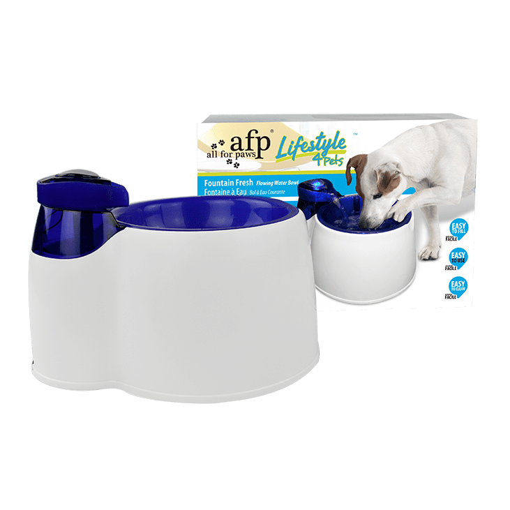 【喵爺】 all for paws AFP 活水過濾清淨飲水機(2L) 寵物飲水機 犬貓飲水機 狗狗飲水機 貓咪飲水機-細節圖2