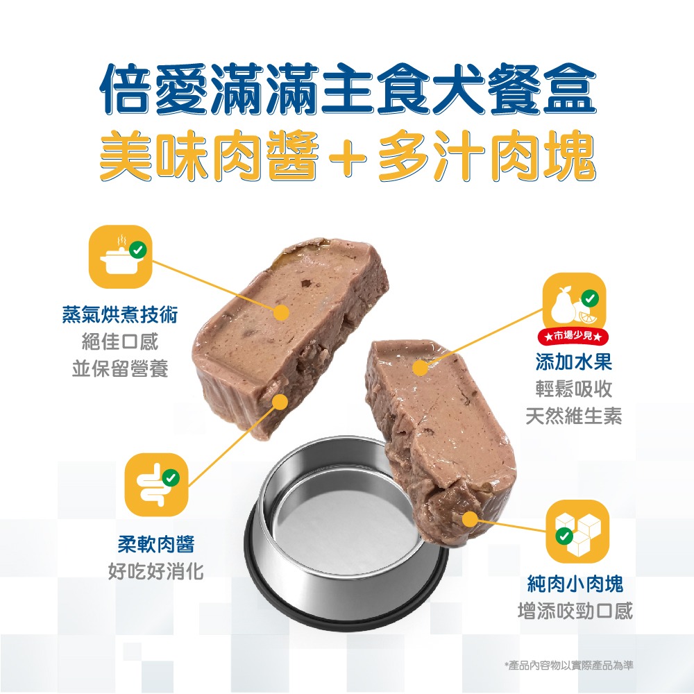 【喵爺】 monge瑪恩吉 倍愛滿滿蔬果主食餐盒 犬主食餐盒 蔬果餐盒 水果餐盒 餐盒 主食罐 犬罐頭 狗狗罐頭 狗罐頭-細節圖3