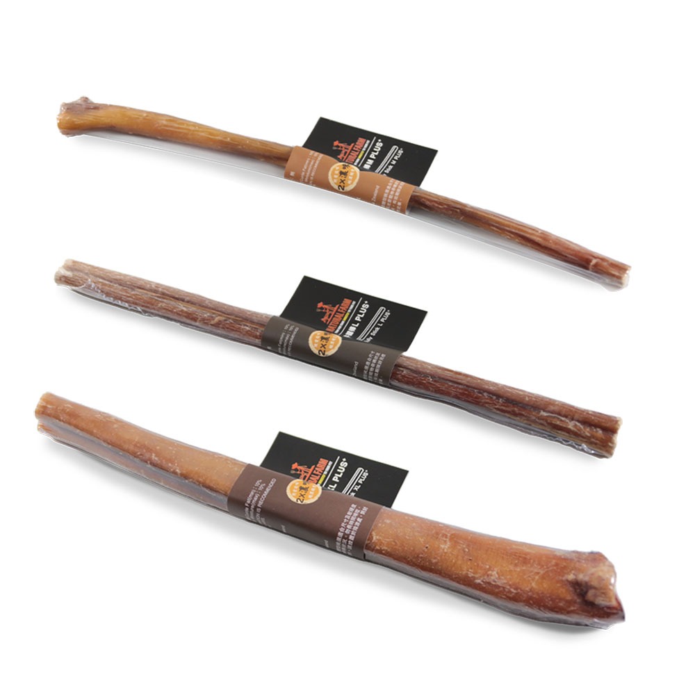 【喵爺】紐西蘭Natural Farm自然牧場【天然牛腱棒plus+ 30cm】 狗狗零食 犬用零食 寵物點心 狗狗點心-細節圖2