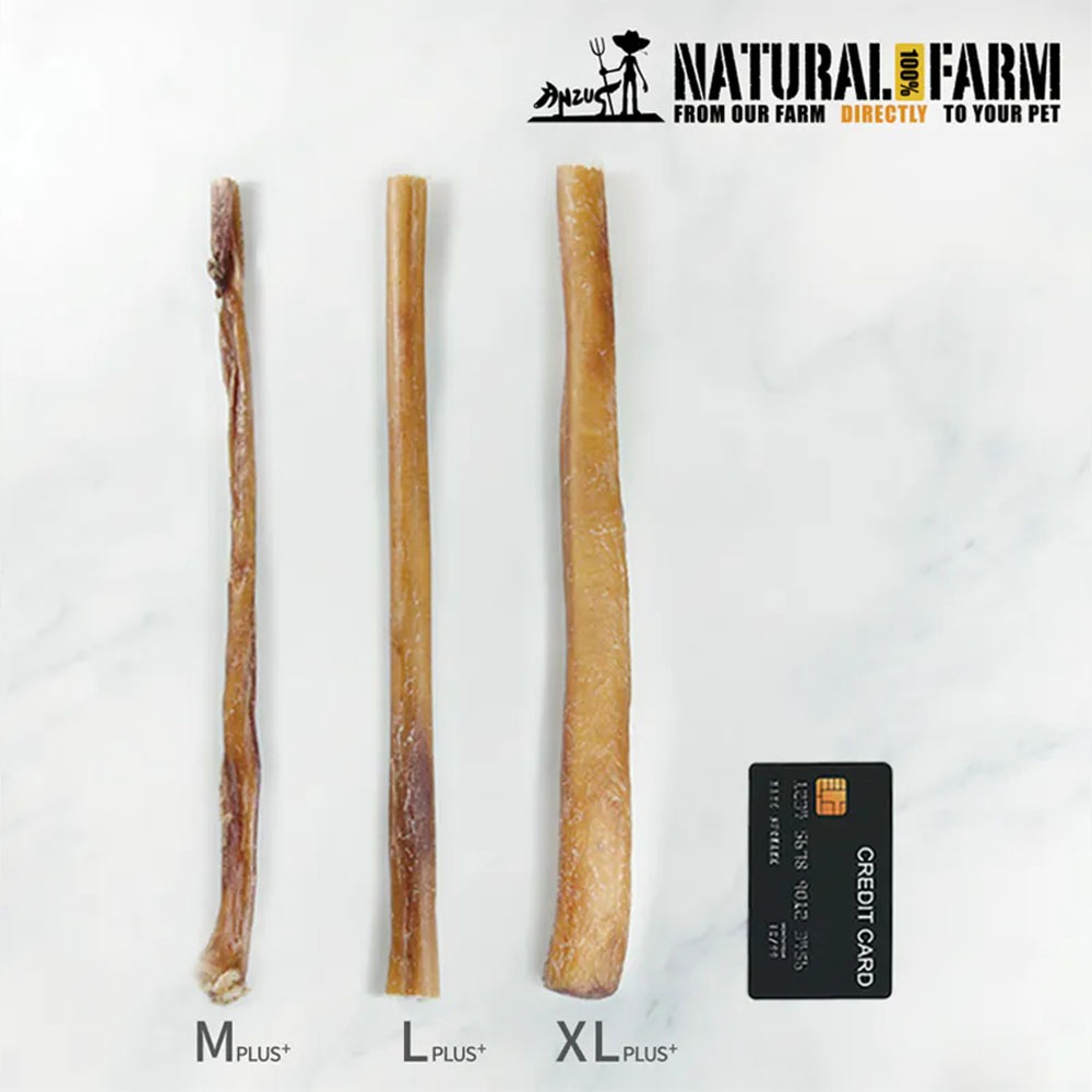 【喵爺】紐西蘭Natural Farm自然牧場【天然牛腱棒plus+ 30cm】 狗狗零食 犬用零食 寵物點心 狗狗點心-細節圖5