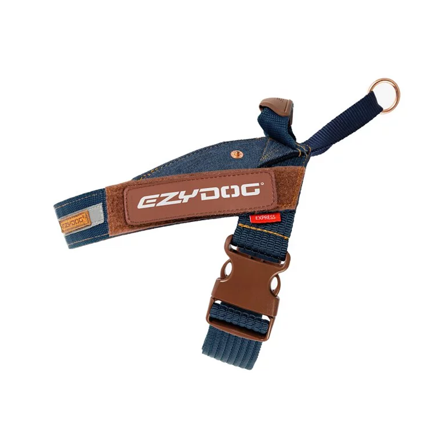 【喵爺】 EZYDOG AK47秒穿胸背帶 丹寧 小型犬 中型犬 大型犬 寵物胸背 狗狗胸背 犬用胸背 大型胸背-細節圖3