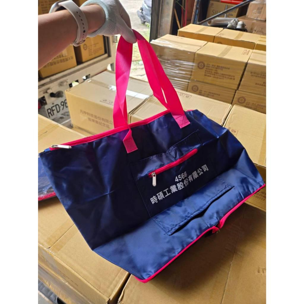 現貨❤️快速出貨⏰ 韓漾巧收旅行袋 韓版行李拉桿包 大容量摺疊收納袋 可掛拉桿行李箱 輕便手提袋-細節圖2