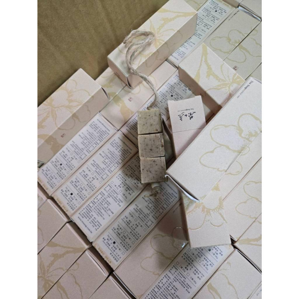 現貨❤️快速出貨⏰ 茶山房 串皂 3入組 天然香氛 清新潔淨 洗感溫和 手工質感 香皂禮盒-細節圖5